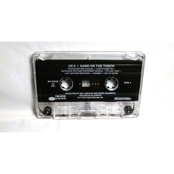 Us3 Hand on the Torch Music Cassette 1993 British Jazz Rap Group Debut Album - Picture 4 of 6
